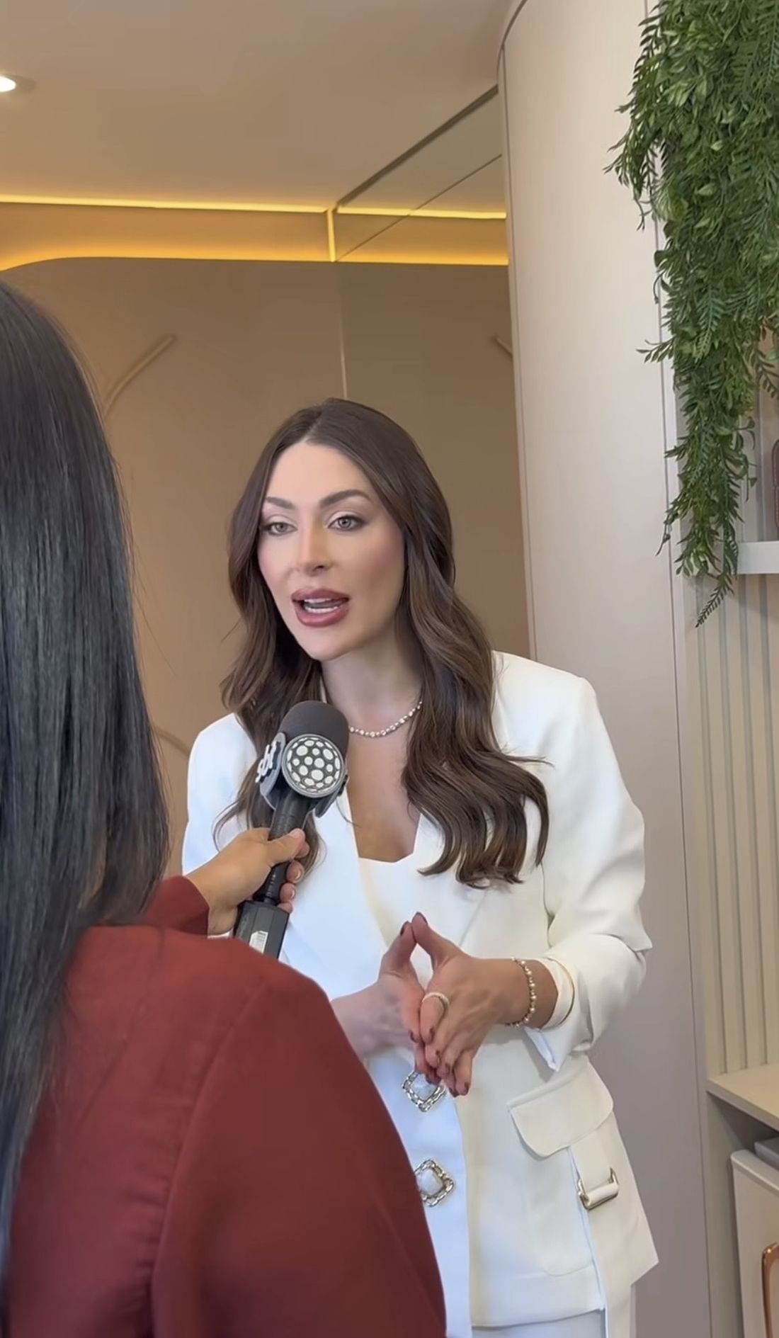Dra. Monique em entrevista para a Rede Massa
